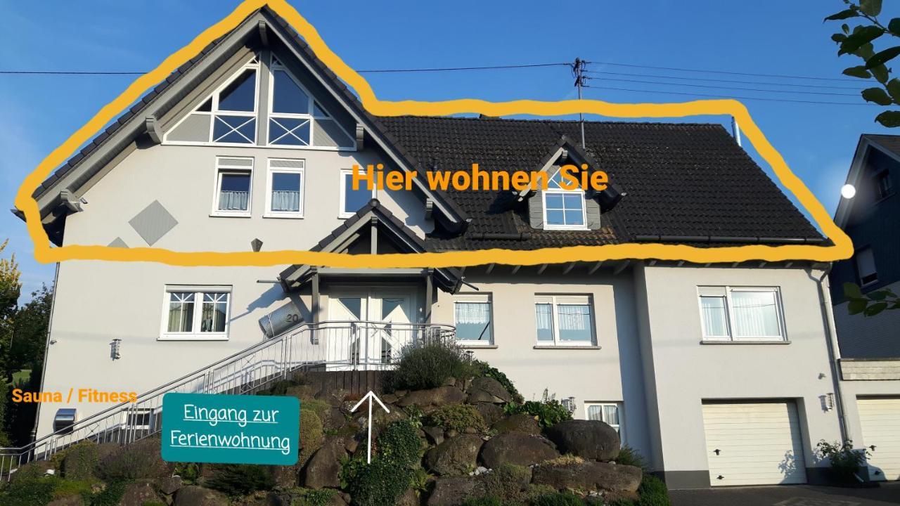 Ferienwohnung Fitness Entspannung Sauna Im Westerwald Derschen Exterior photo